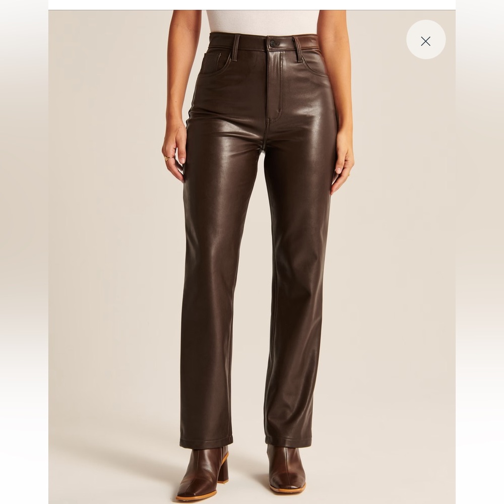 Abercrombie Leather Pants